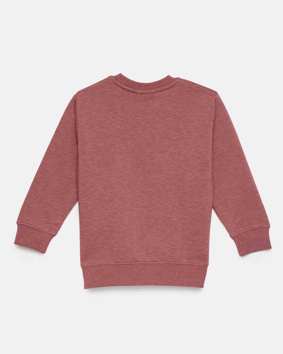 Tentree Treefleece Crew - Crushed Berry