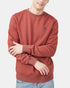 Tentree TreeFleece Golden Spruce Crew - Henna Red