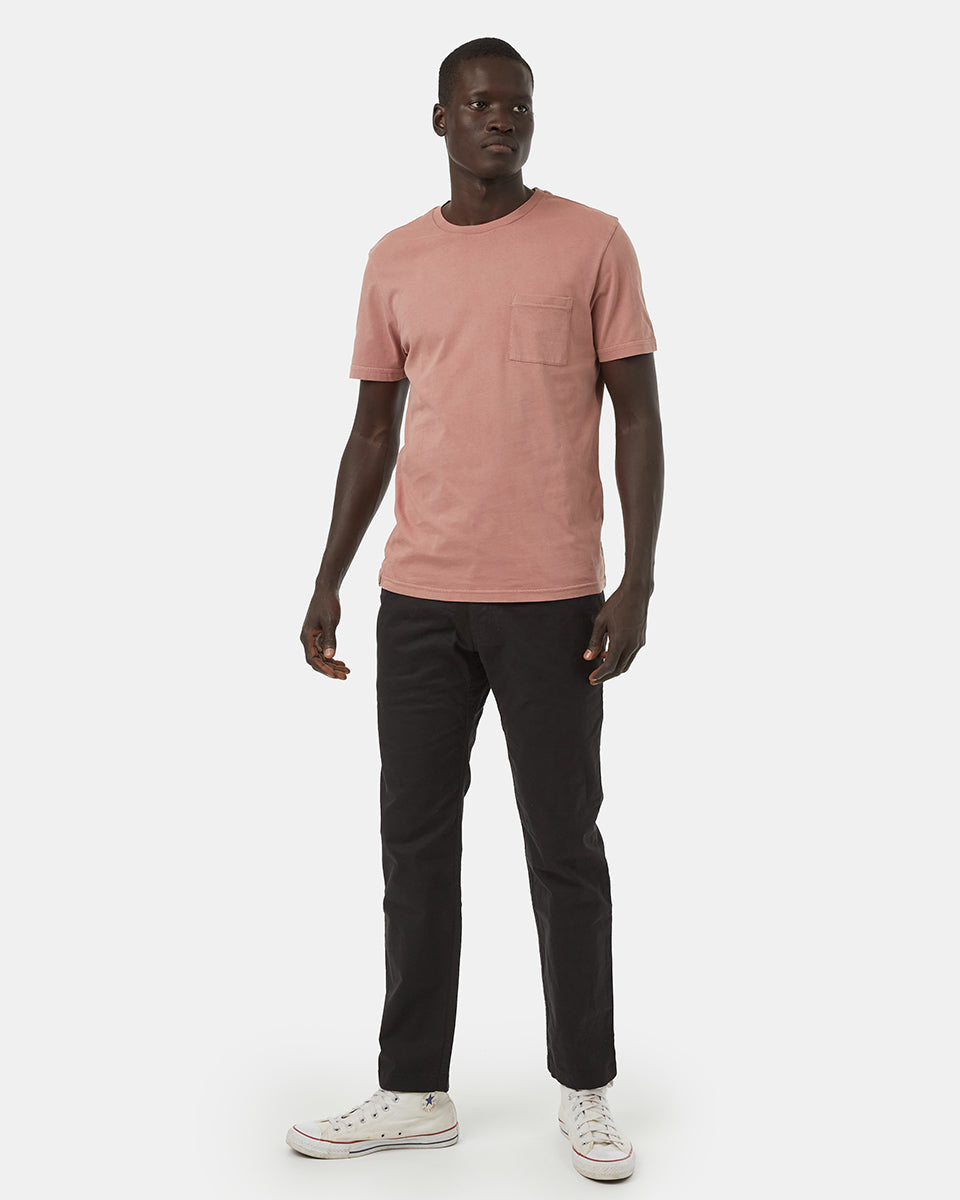 Tentree Natural Dye Pocket T-Shirt - Crushed Berry