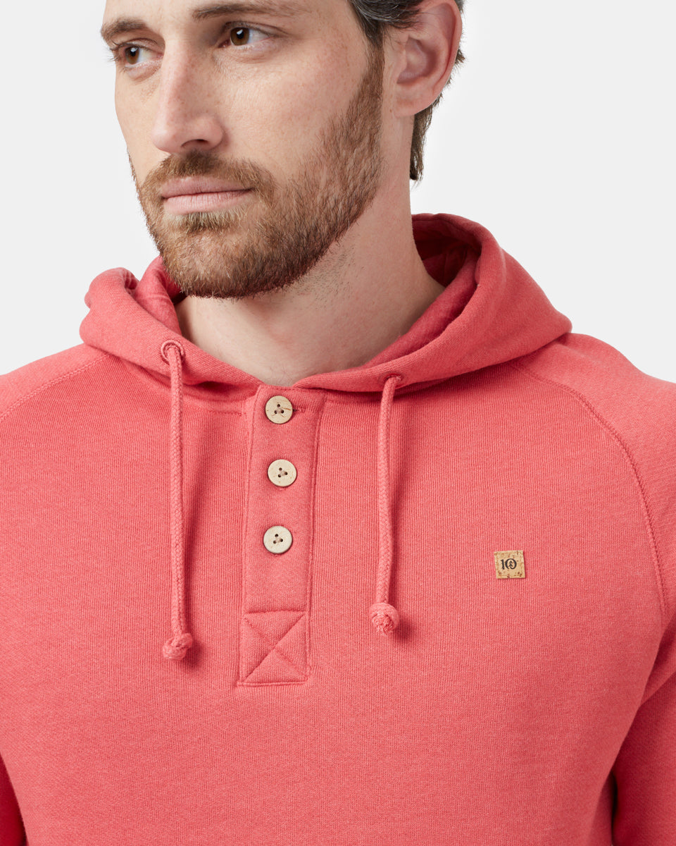 Tentree Oberon Hoodie - Desert Red Heather