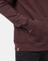 Tentree Flocked Logo Hoodie - Mulberry Heather