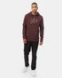 Tentree Flocked Logo Hoodie - Mulberry Heather