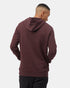 Tentree Flocked Logo Hoodie - Mulberry Heather