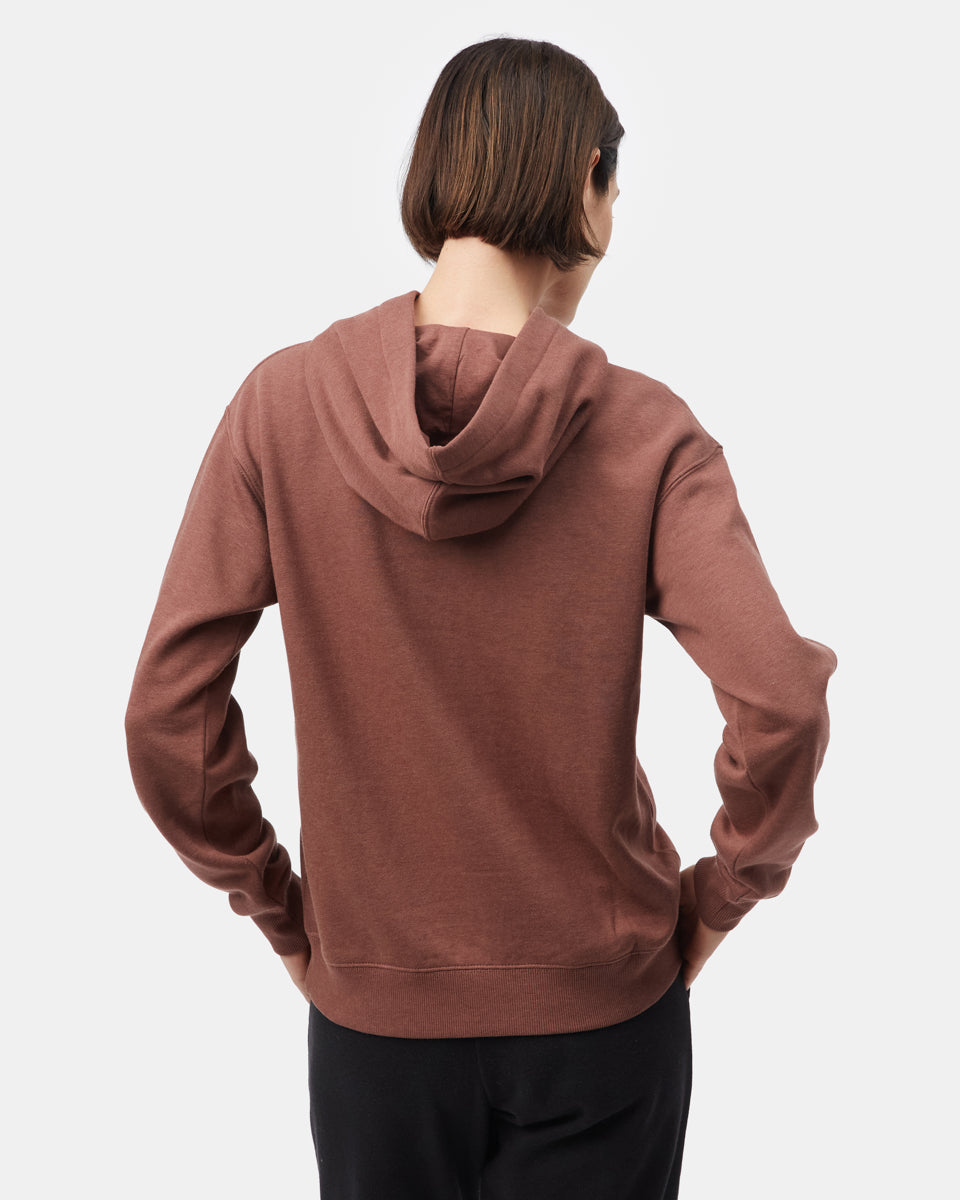 Tentree TreeFleece Golden Spruce Hoodie - Mesa Red