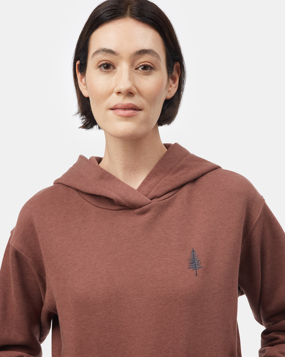 Tentree TreeFleece Golden Spruce Hoodie - Mesa Red