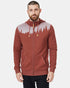 Tentree Juniper Zip Hoodie - Cherry Mahogany Heather