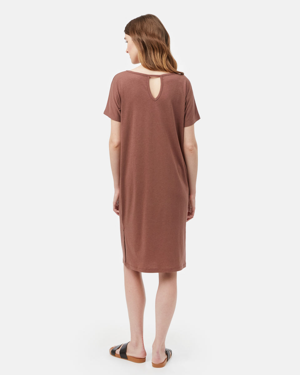 Tentree Meadow Dress - Mesa Red