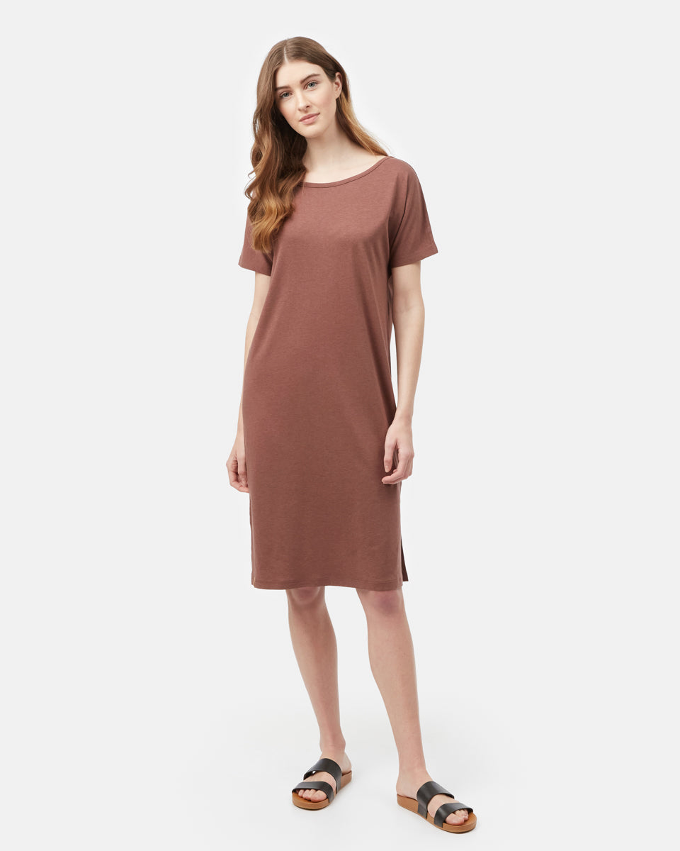 Tentree Meadow Dress - Mesa Red
