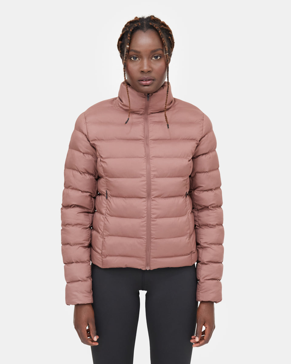 Tentree Cloud Shell Packable Puffer - Mesa Red