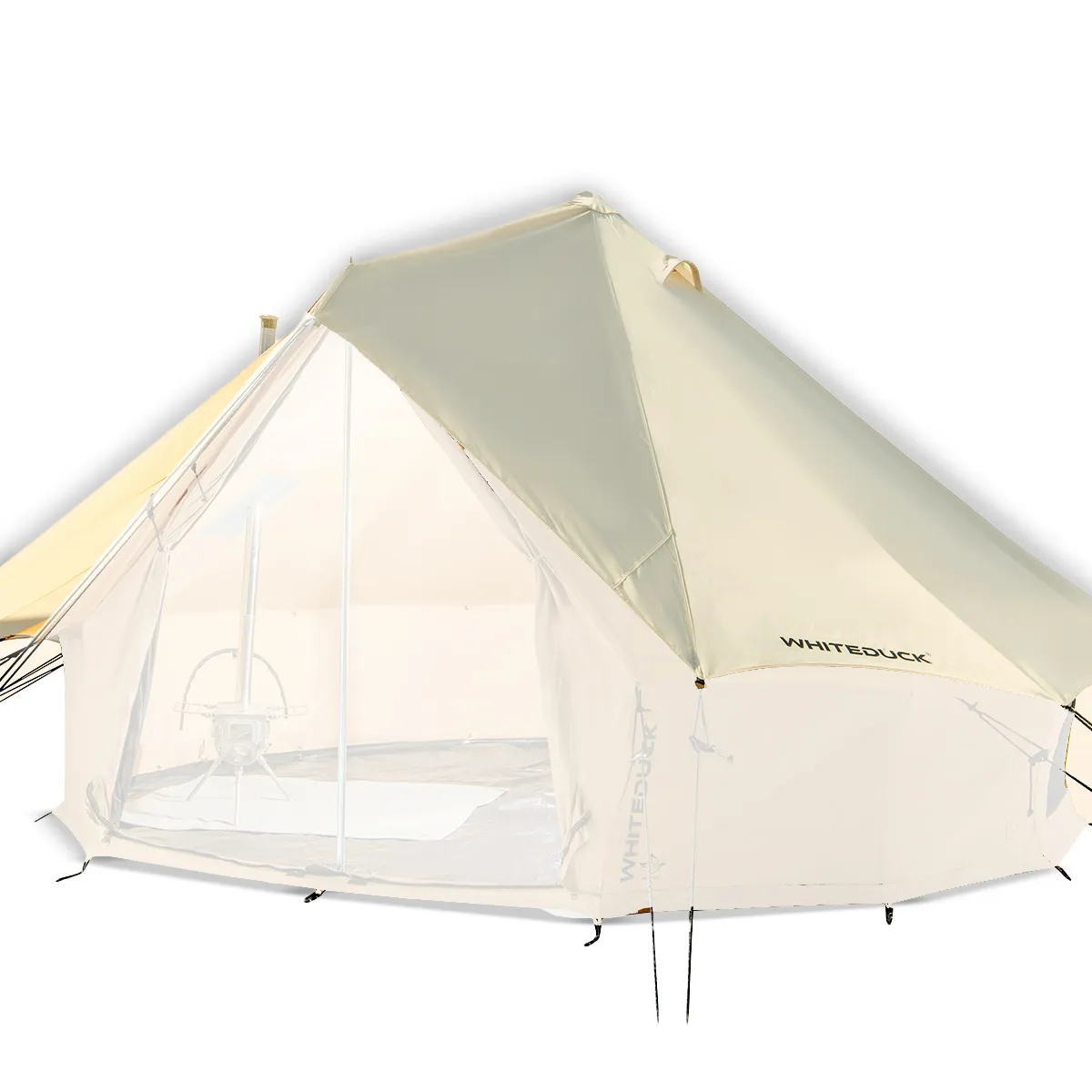 White Duck Bell Tent - Fly sheet