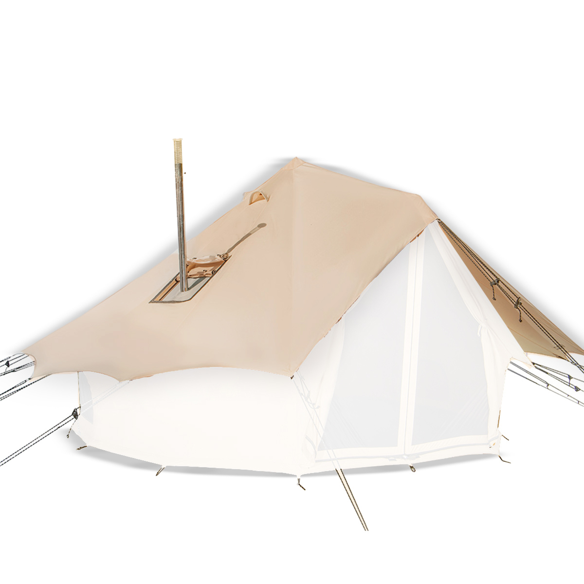 White Duck Bell Tent - Fly sheet
