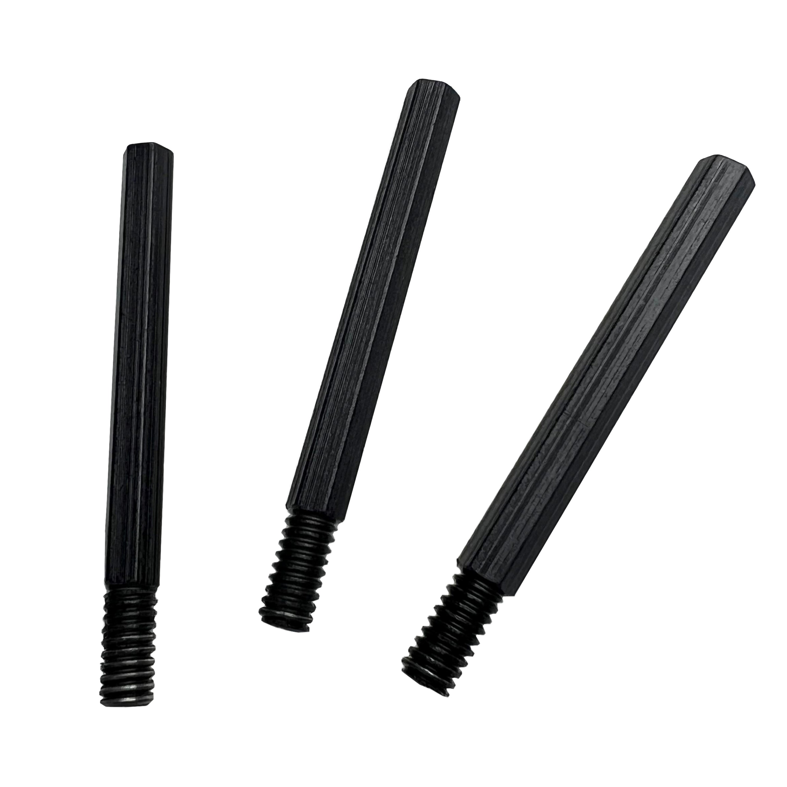 Outdoor Element Hex Fire-Steel Replacement 3pk Ferro Rods for Contour Feather Knife