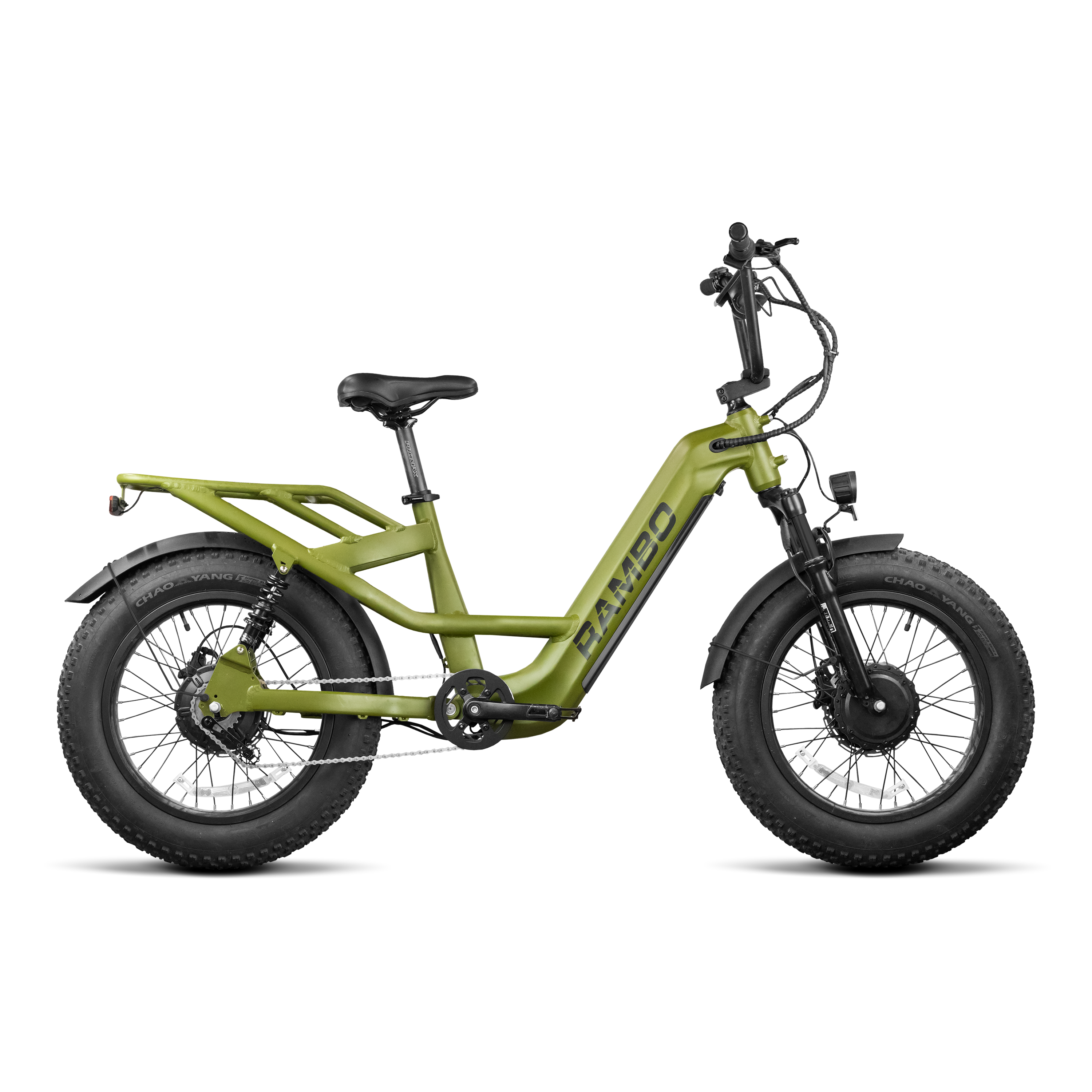Rambo Revolt AWD Step-Through Electric Bike – product image 3