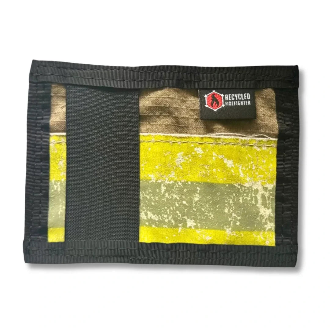 Recycled Firefighter Rookie Wallet - Bunker Gear Edition — product view 6