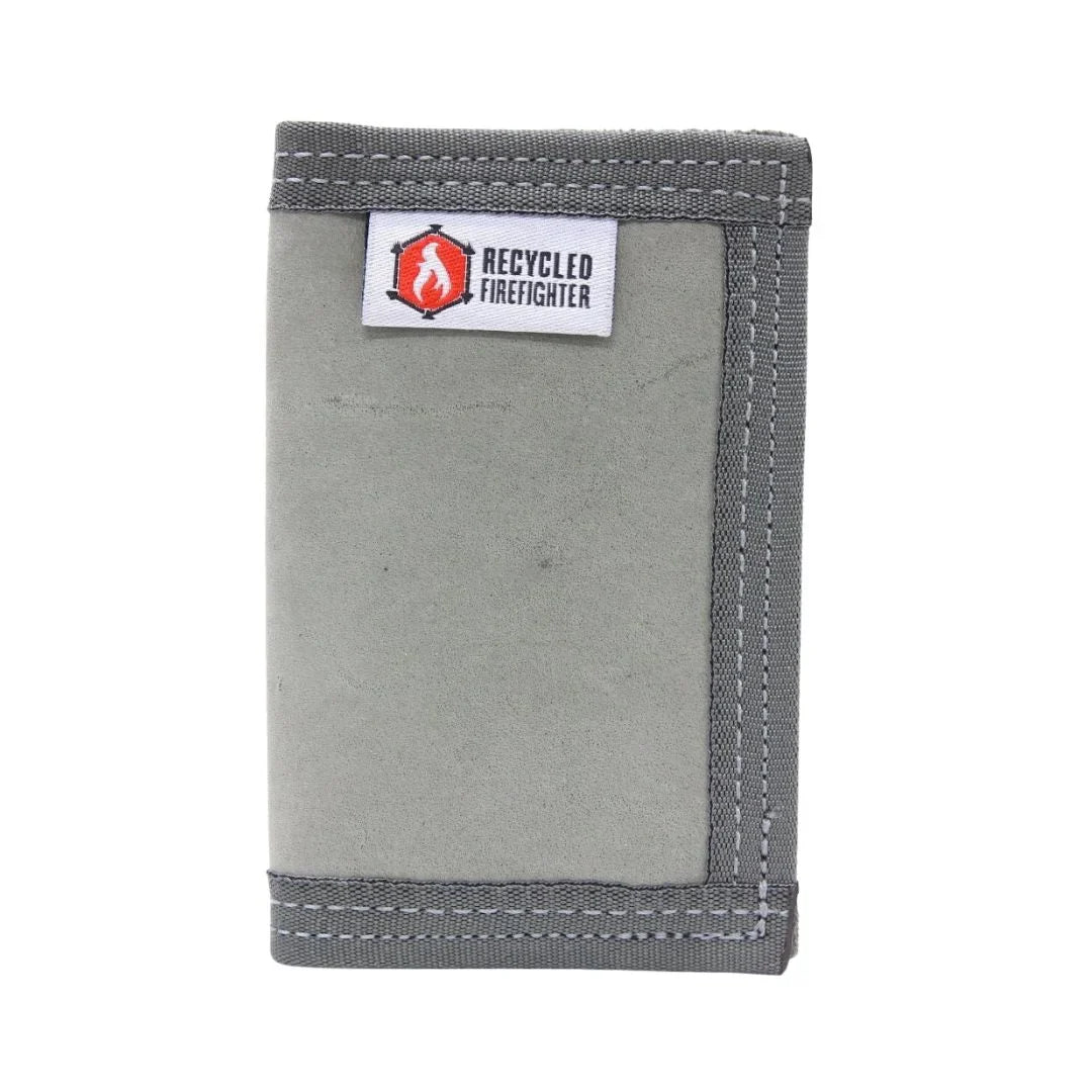 Recycled Firefighter Rookie Wallet - Combat Boot Leather Edition — product view 5