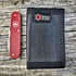 Recycled Firefighter Rookie Wallet - Combat Boot Leather Edition — product view 10