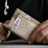 Recycled Firefighter Rookie Wallet - Combat Boot Leather Edition — product view 12