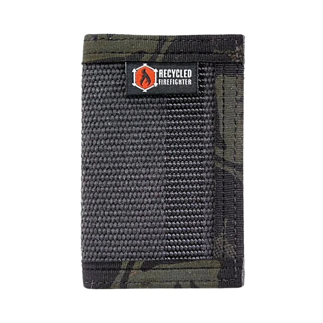 Recycled Firefighter Rookie Wallet - Firehose Edition — product view 1