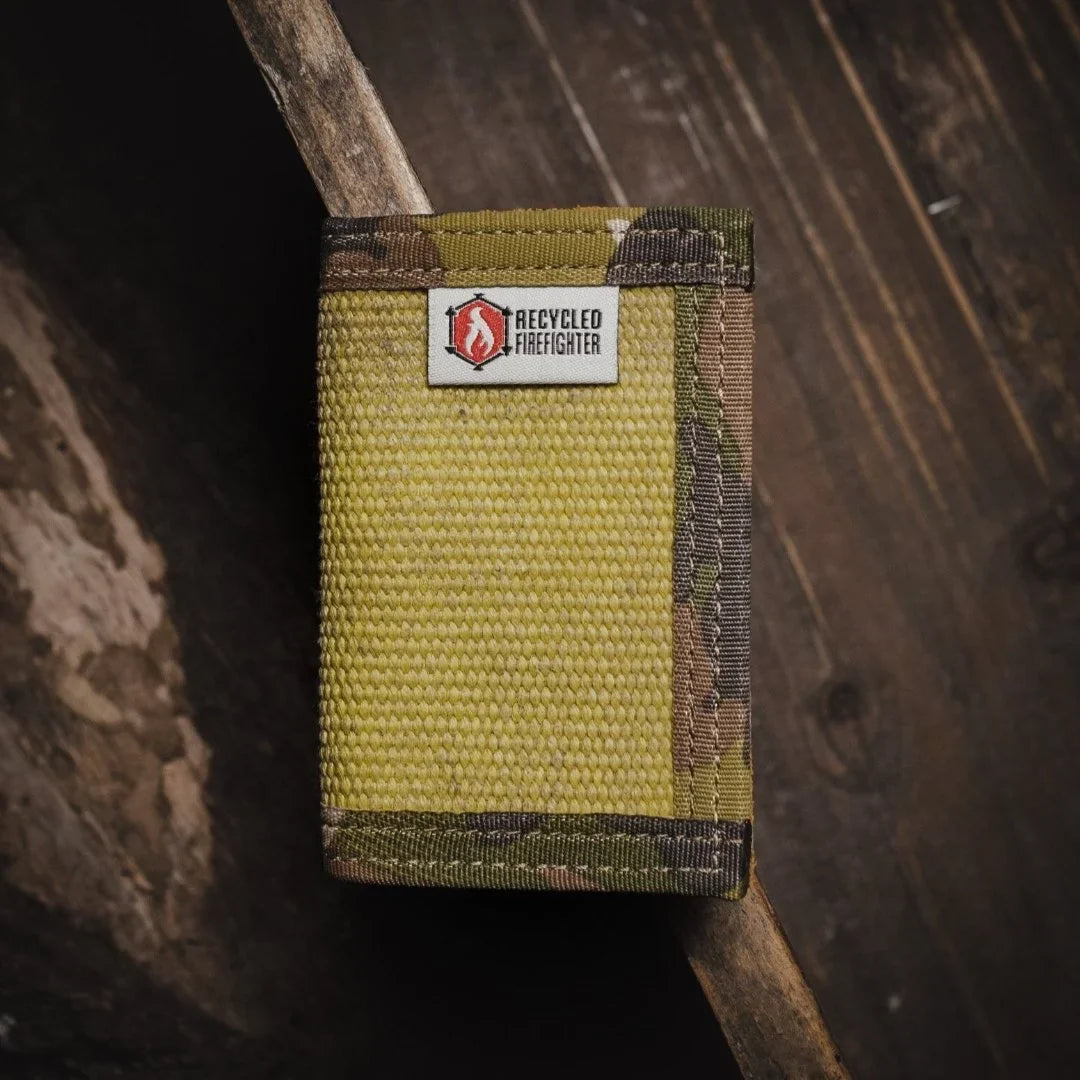 Recycled Firefighter Rookie Wallet - Bunker Gear Edition — product view 18