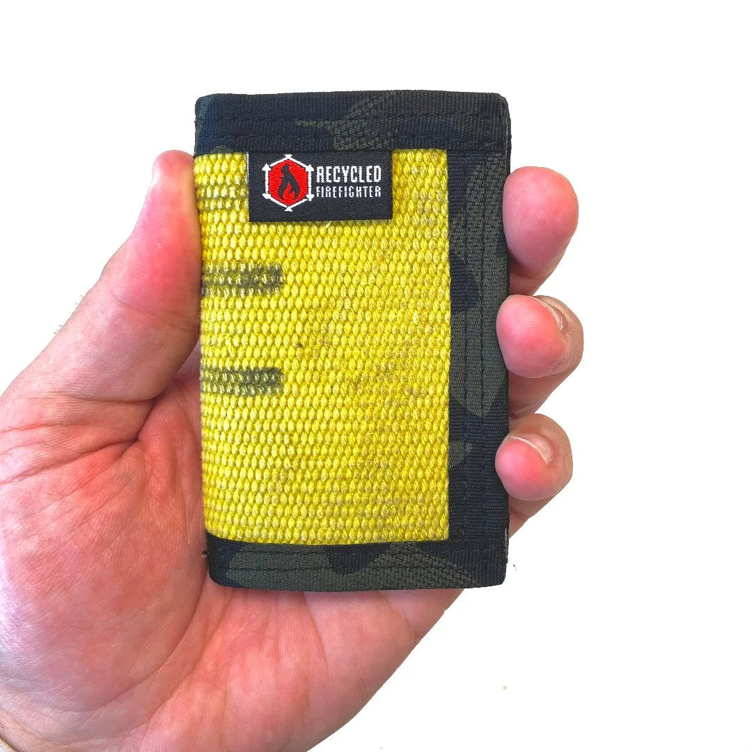 Recycled Firefighter Rookie Wallet - Firehose Edition — product view 8