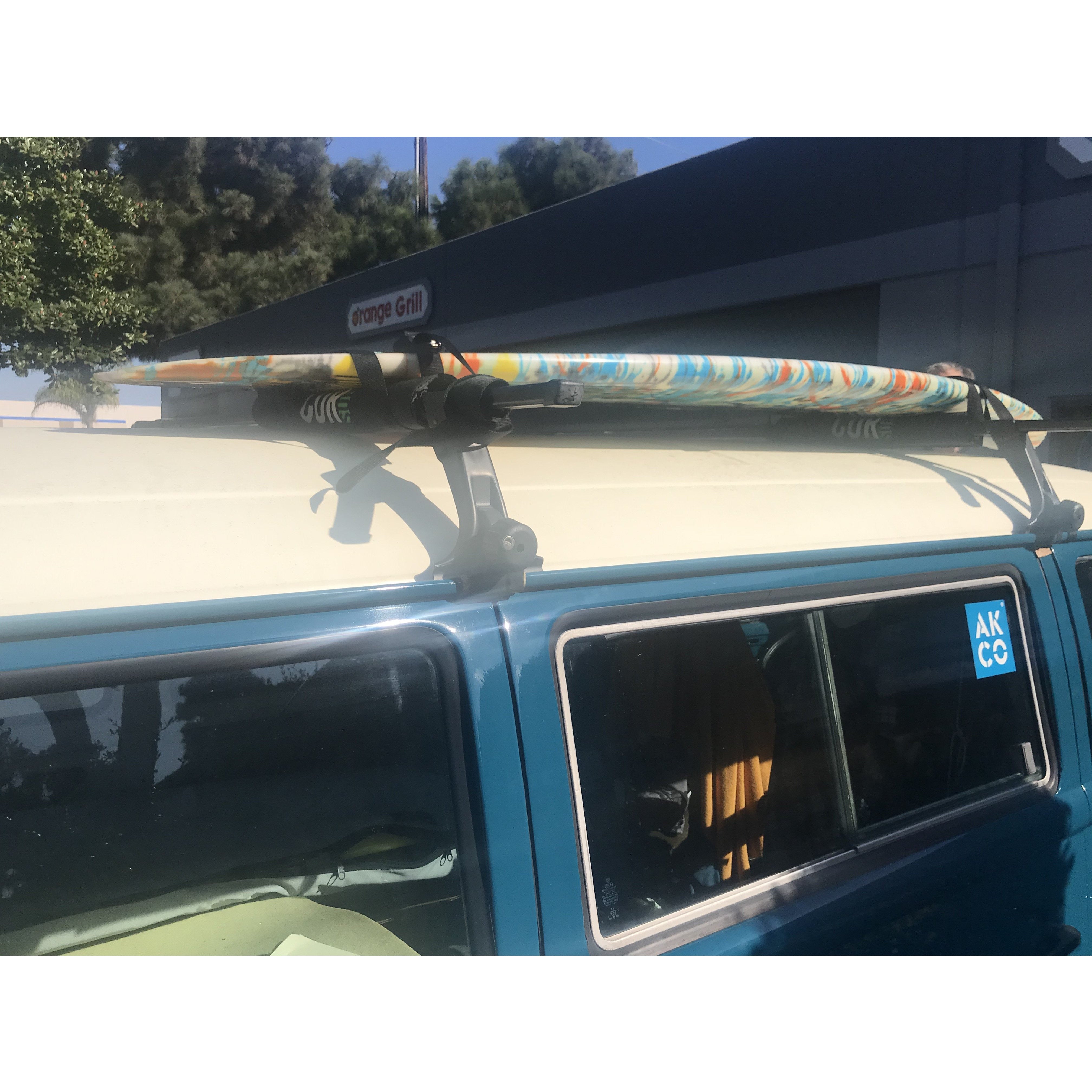 COR Surf Round Roof Rack Pads for Surf and SUP | Long 28" or Short 19" — view 4