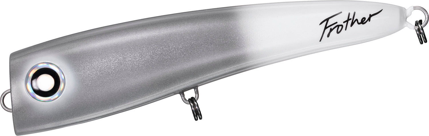 Daiwa Saltiga Frother 170F Gunmetal Glow Tail popper