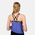 Free Country Women's Textured Mesh Side Tie Blouson Tankini Top
