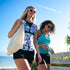 Free Country Women's Dreamy Floral Mesh V-Neck Tankini Top