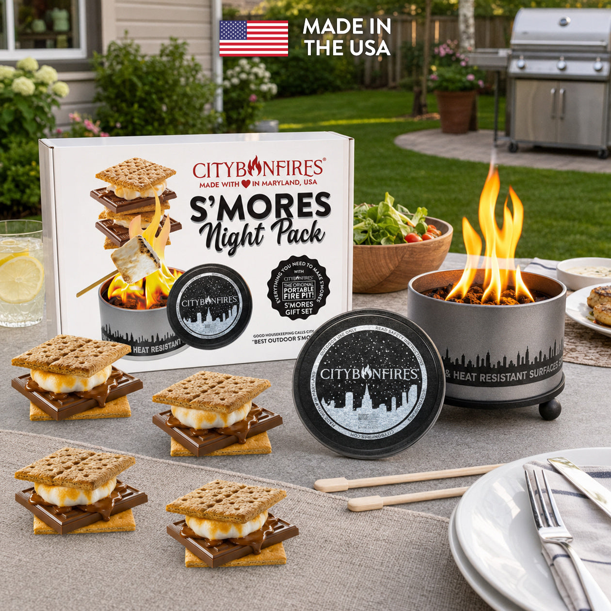 City Bonfires S'mores Night Pack — product view 1