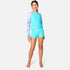 Free Country Girls' Dreamy Drift Rash Guard Swim Set