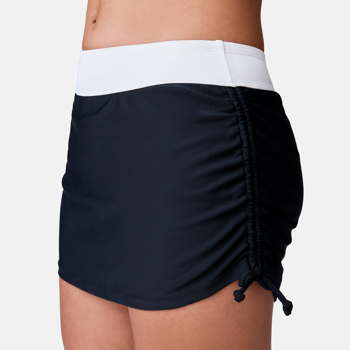 Free Country Women's Side Shirred Swim Skirt