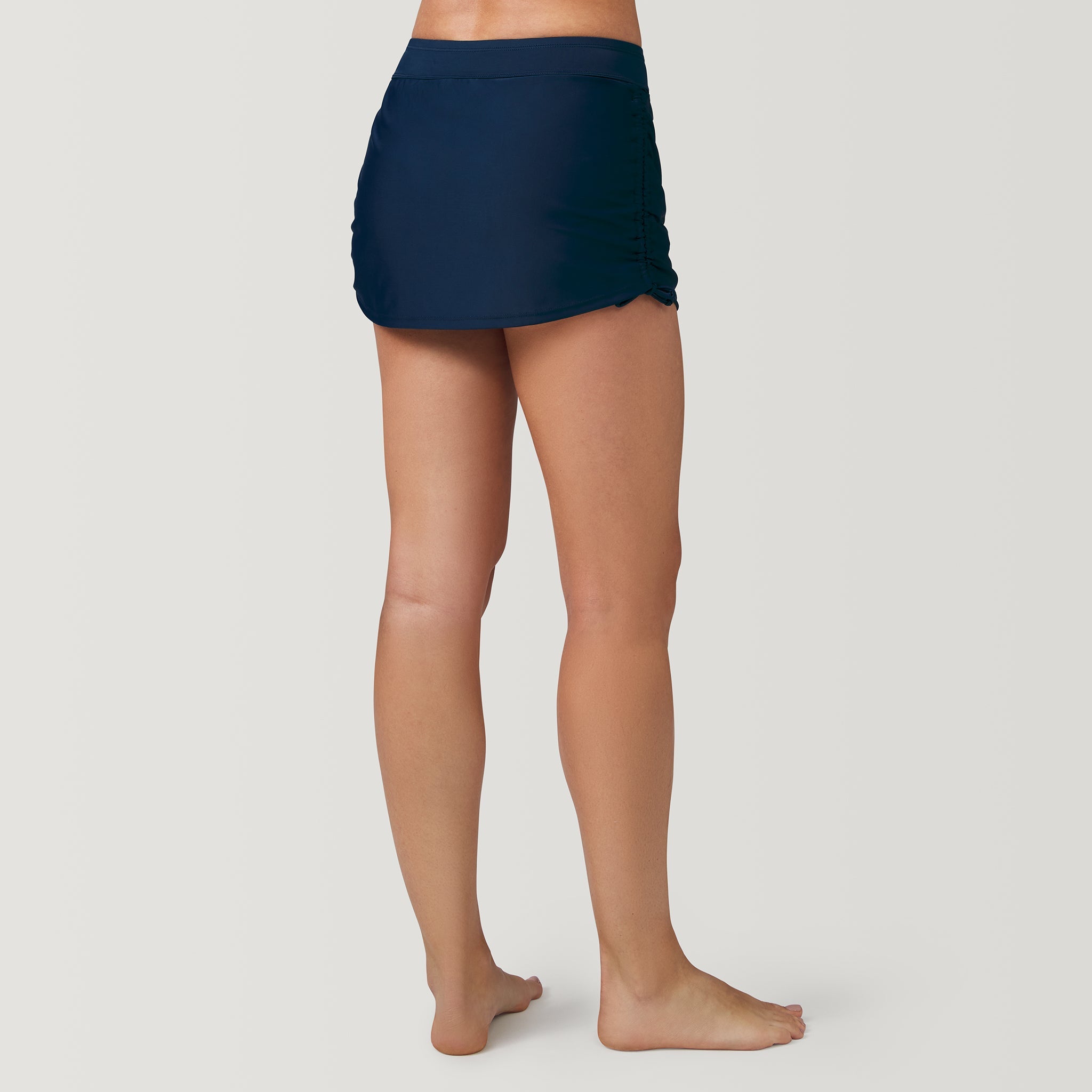 Free Country Women's Side Shirred Swim Skirt