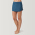 Free Country Women's Side Shirred Swim Skirt
