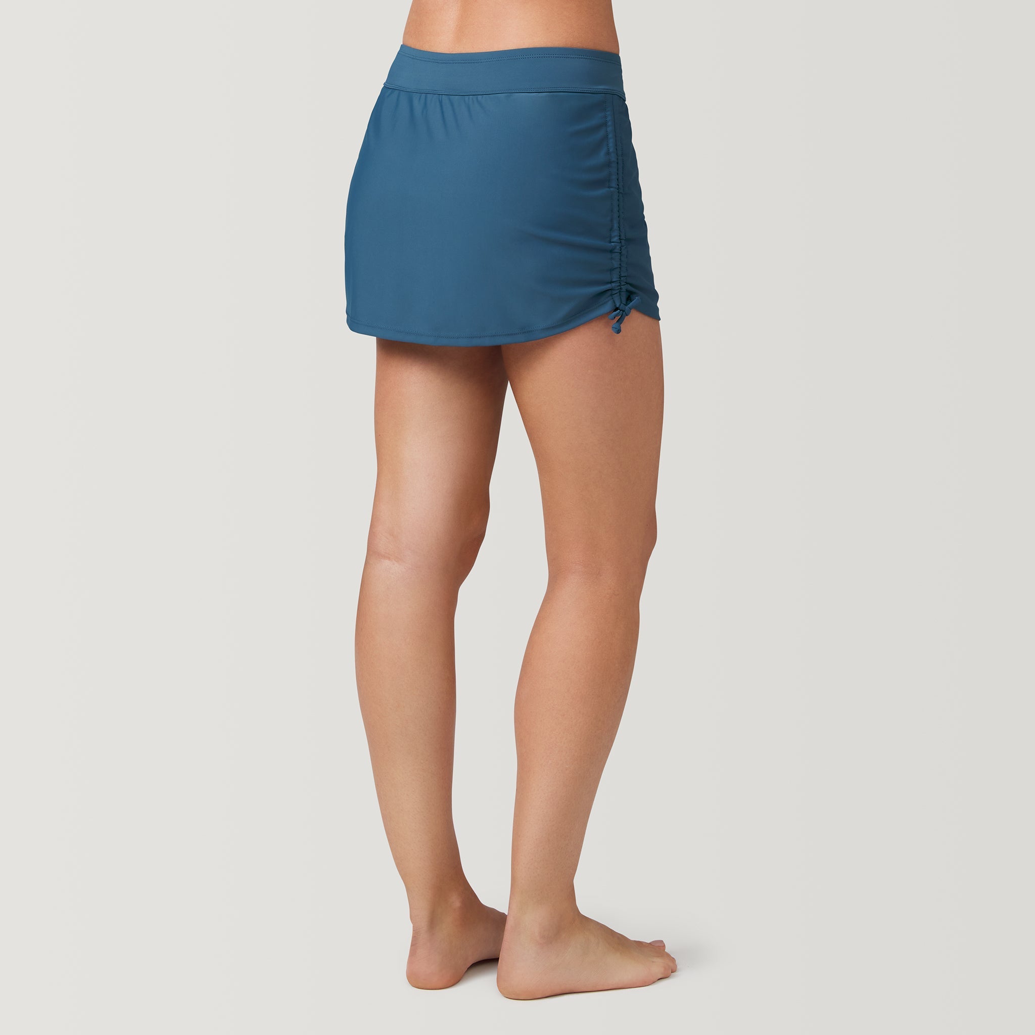 Free Country Women's Side Shirred Swim Skirt