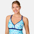 Free Country Women's Mirage Macrame Back Tankini Top