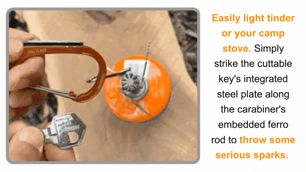Outdoor Element Sparky & Scratch Key