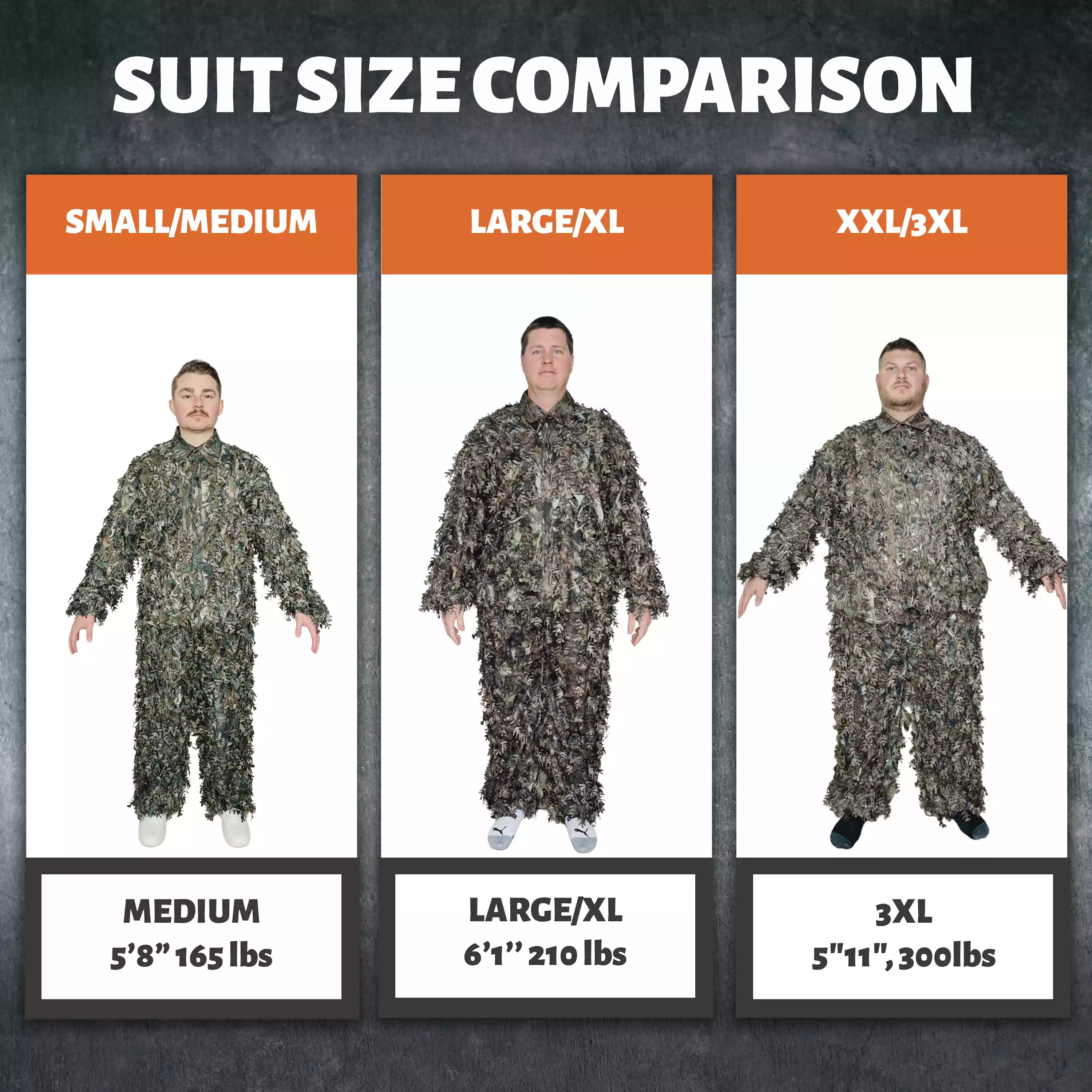 QuikCamo 3D Leafy Ghillie Suit, Top or Hoodie – product view 24