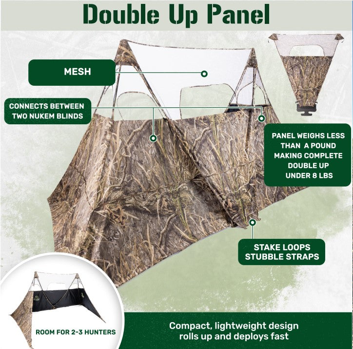 Nukem Double Up Panel - Mossy Oak Habitat – product image 2