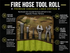 Recycled Firefighter Fire Hose Tool Roll - Premium — product view 4