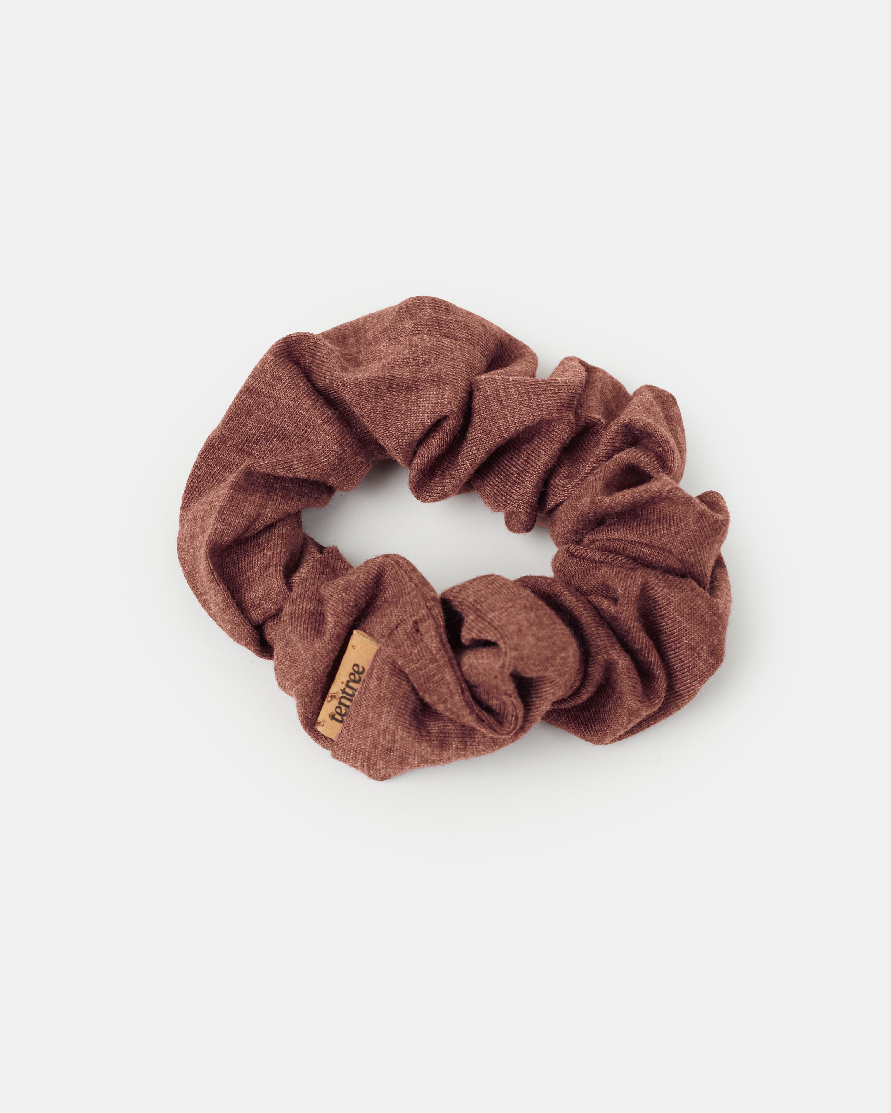 Tentree Upcycled TreenBlend Scrunchies - Lilac Chalk Heather Sepia Heather Meteorite Black Heather