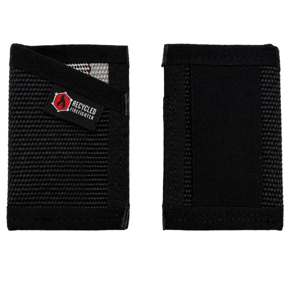 Recycled Firefighter Sergeant Wallet - Firehose Edition — product view 5