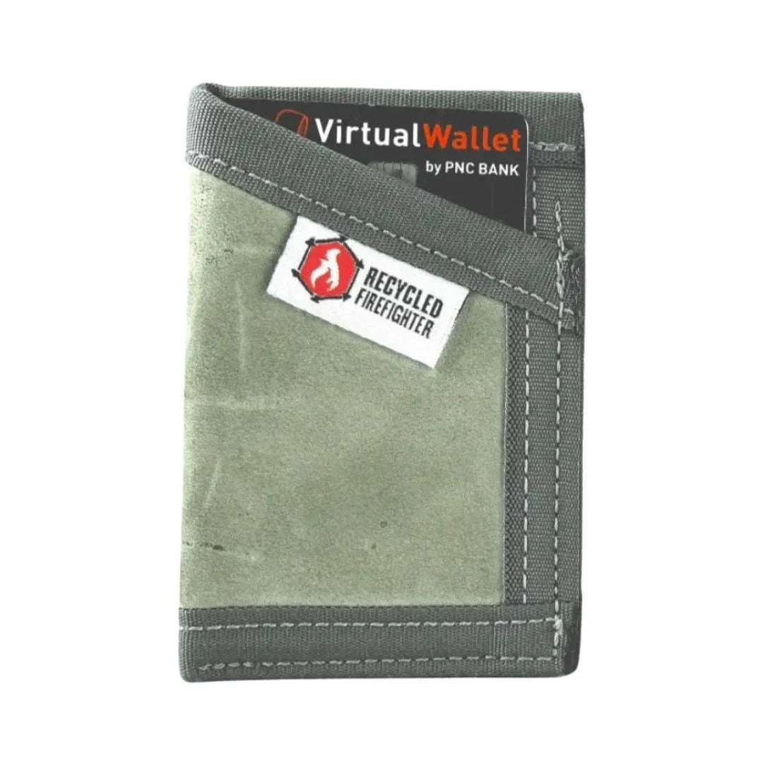 Recycled Firefighter Sergeant Wallet - Combat Boot Leather Edition — product view 24