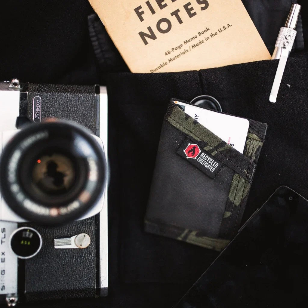 Recycled Firefighter Sergeant Wallet - Hypalon Edition — product view 8