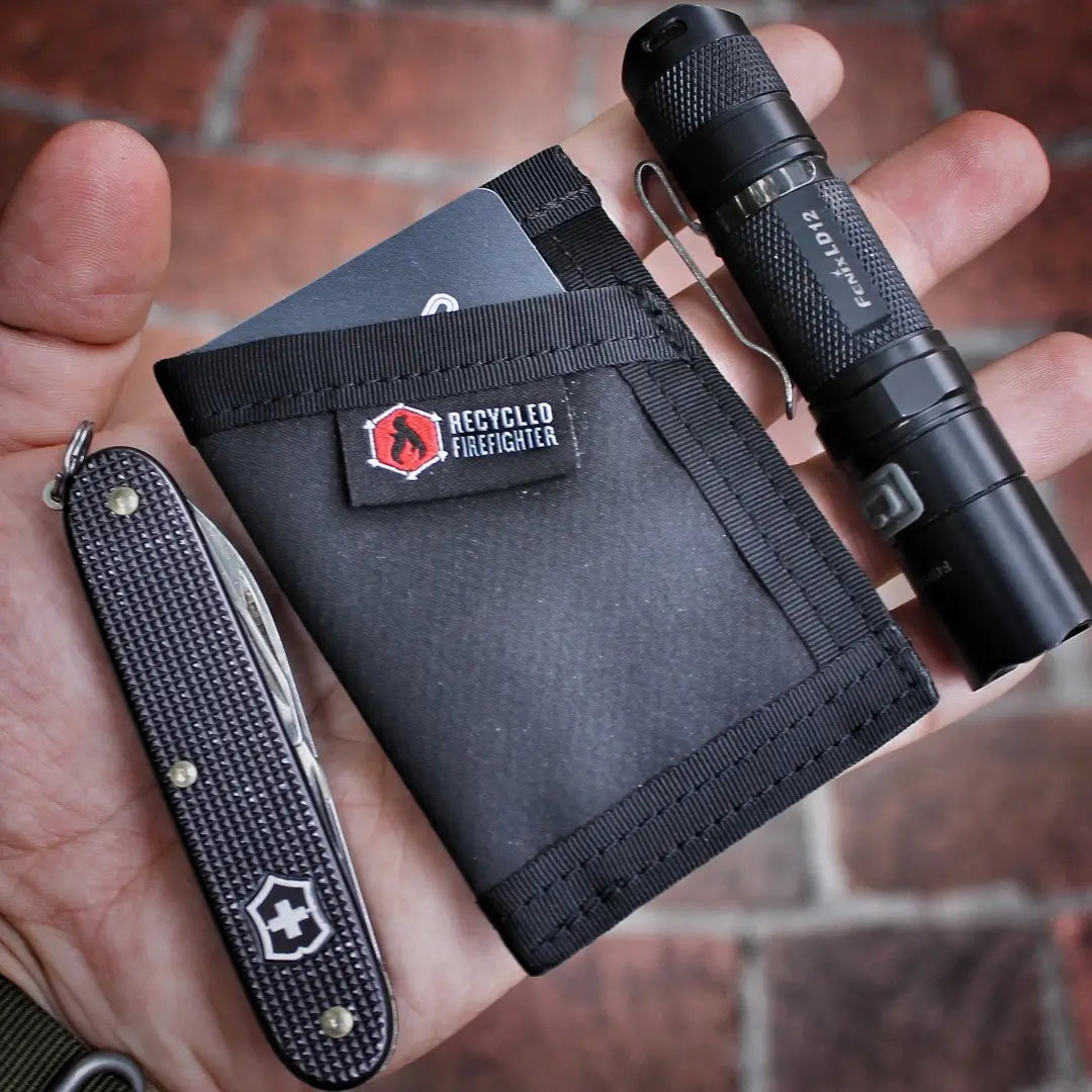 Recycled Firefighter Sergeant Wallet - Hypalon Edition — product view 12