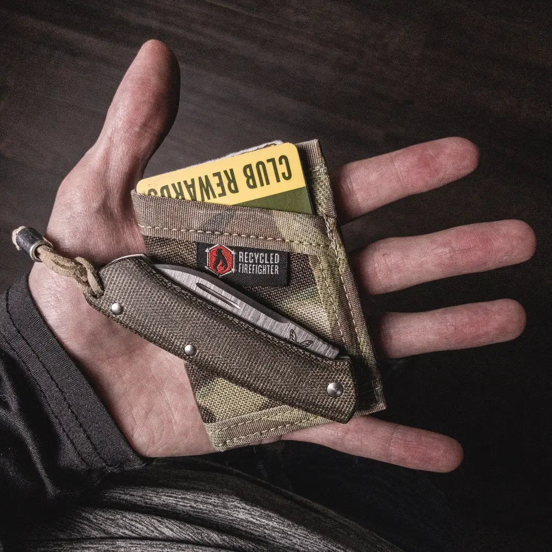 Recycled Firefighter Sergeant Wallet - Nylon Edition — product view 14