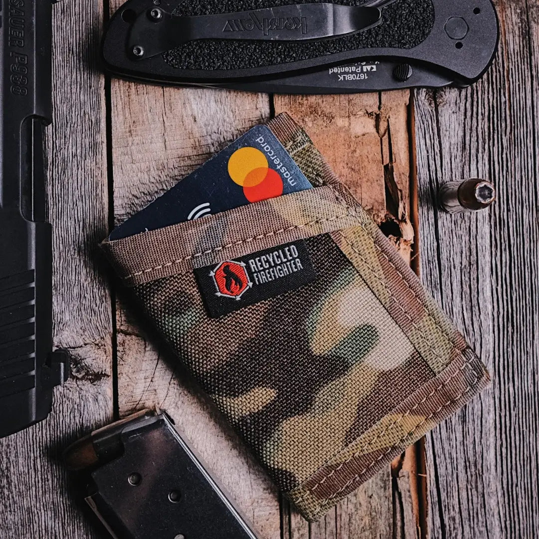 Recycled Firefighter Sergeant Wallet - XPAC Edition — product view 11