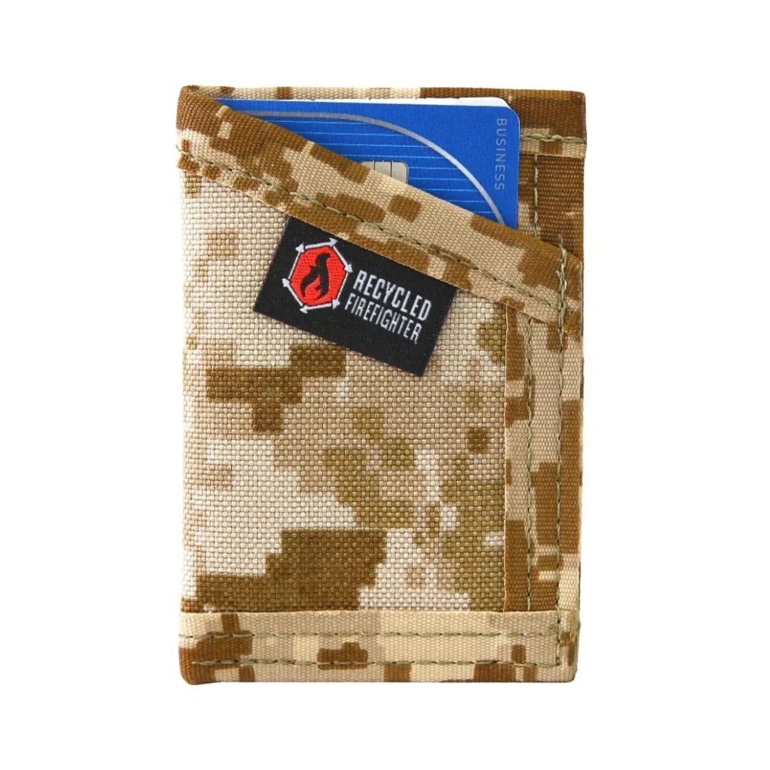 Recycled Firefighter Sergeant Wallet - Nylon Edition — product view 5
