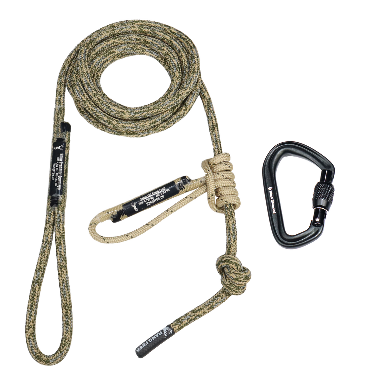 Hang Free 8mm Predator™ Standard Sewn Tether & Lineman's Belts — view 6