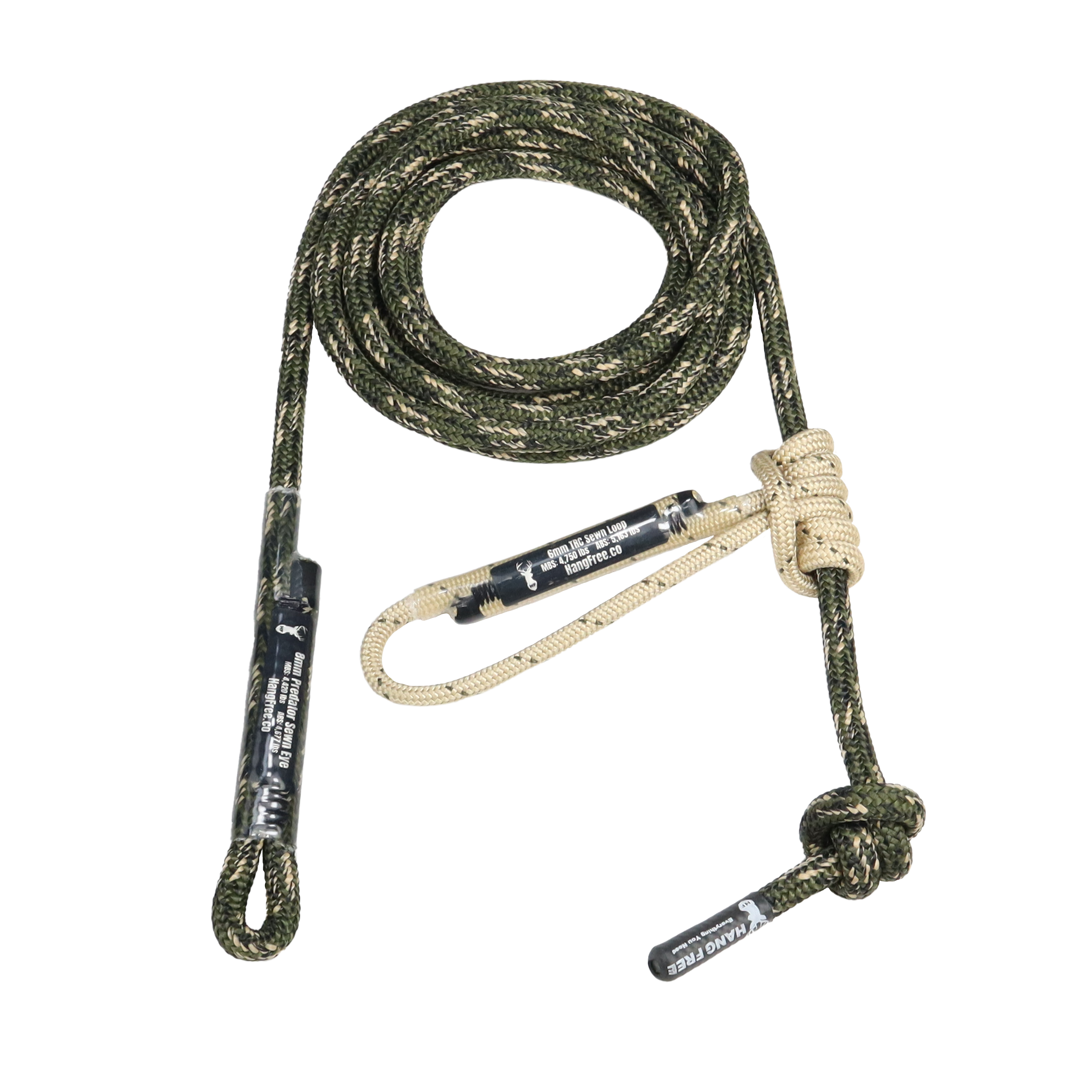 Hang Free 8mm Predator™ Standard Sewn Tether & Lineman's Belts — view 8