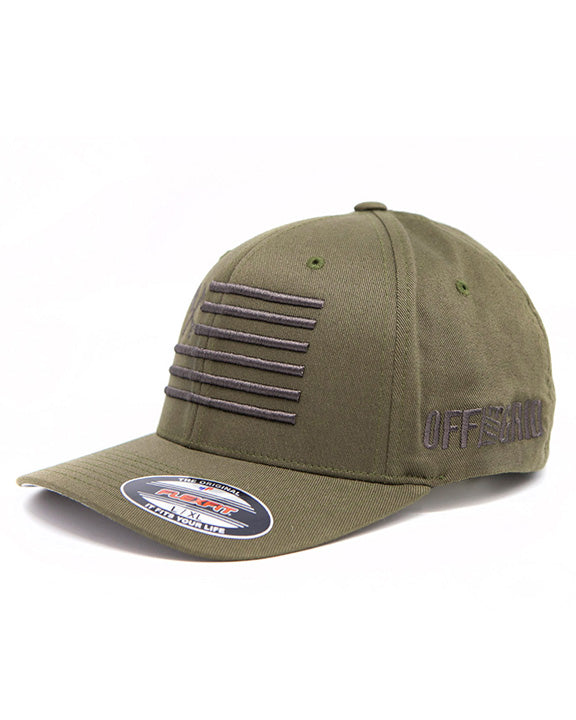 Off The Grid Surplus Shovel N Bars Flexfit Hat - 5 Colors